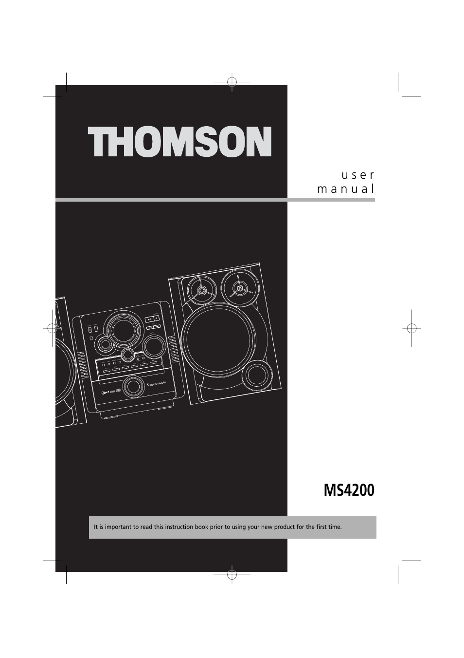 Ms4200, Cd-r / r w comp atible | Technicolor - Thomson MS4200 User Manual | Page 2 / 23