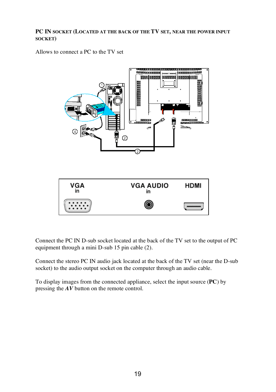 Technicolor - Thomson 20LW052 User Manual | Page 19 / 21