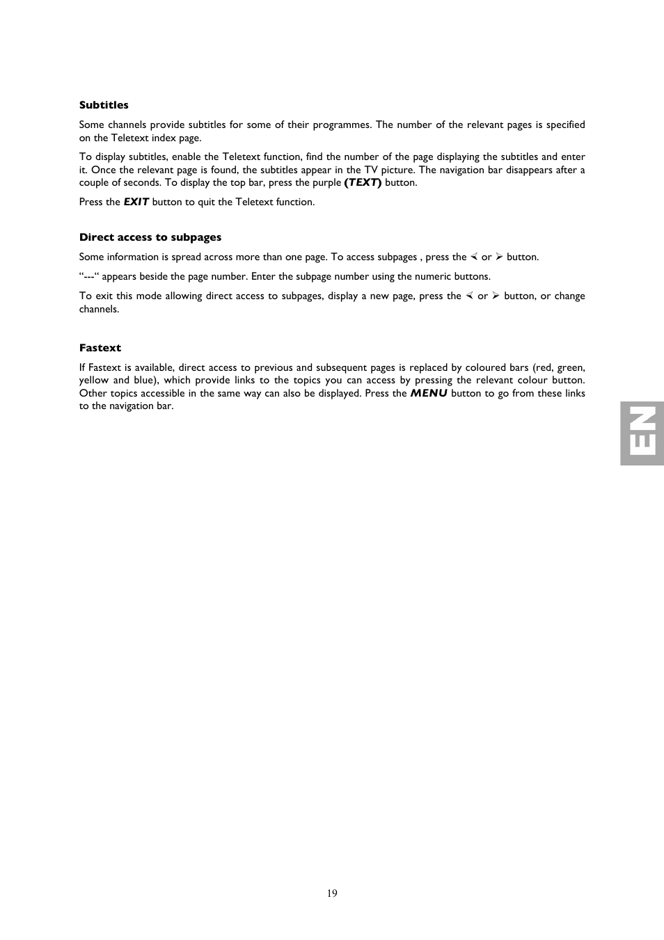 Technicolor - Thomson YPrPb User Manual | Page 19 / 23