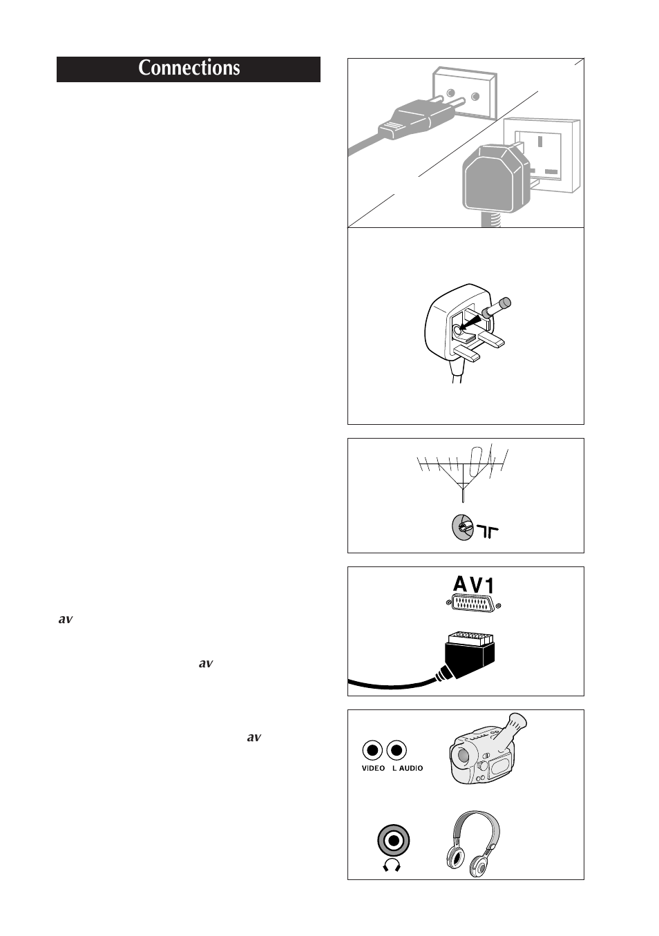 Connections | Technicolor - Thomson M 5110 G User Manual | Page 3 / 8