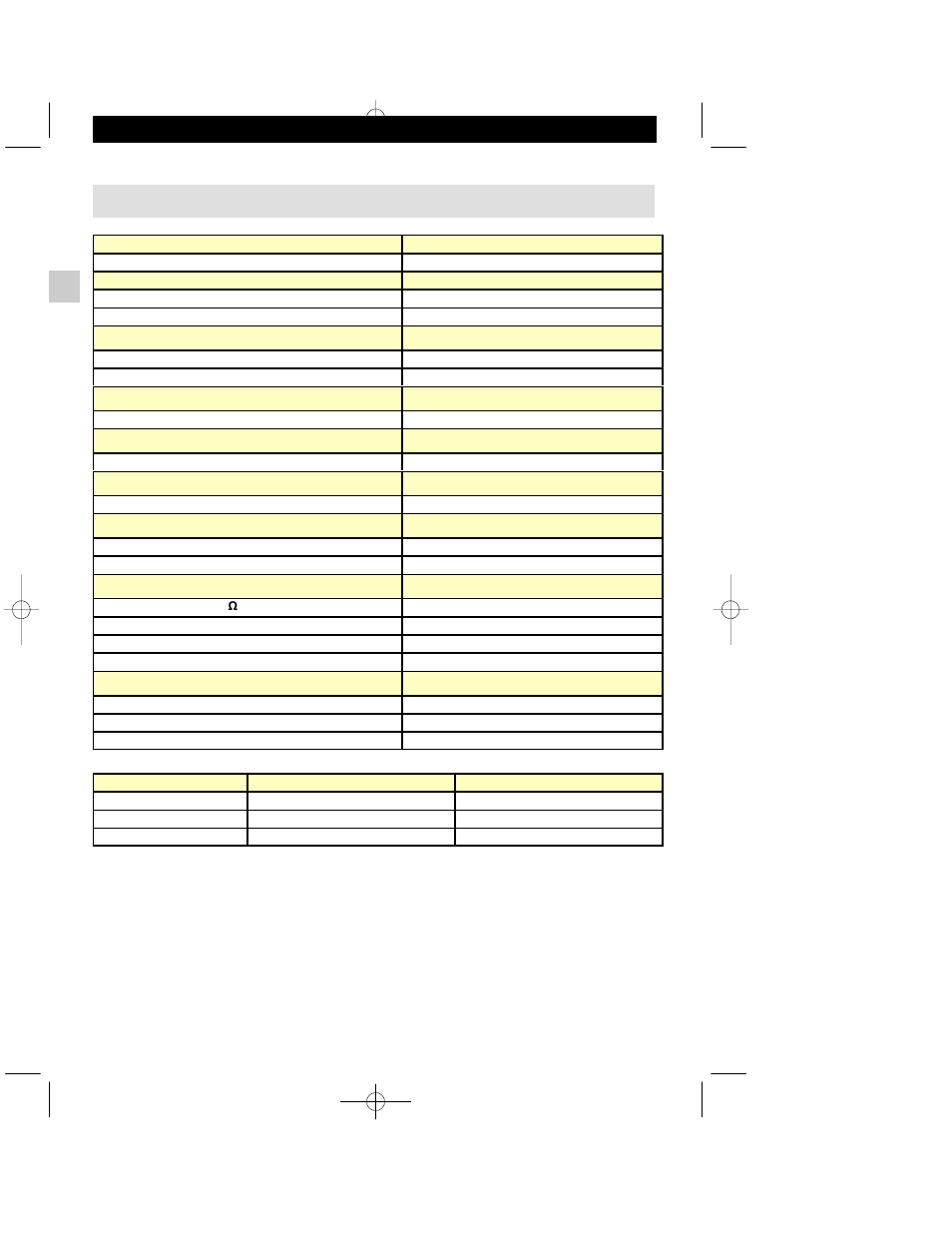 Technical features | Technicolor - Thomson 14MH10C User Manual | Page 13 / 14