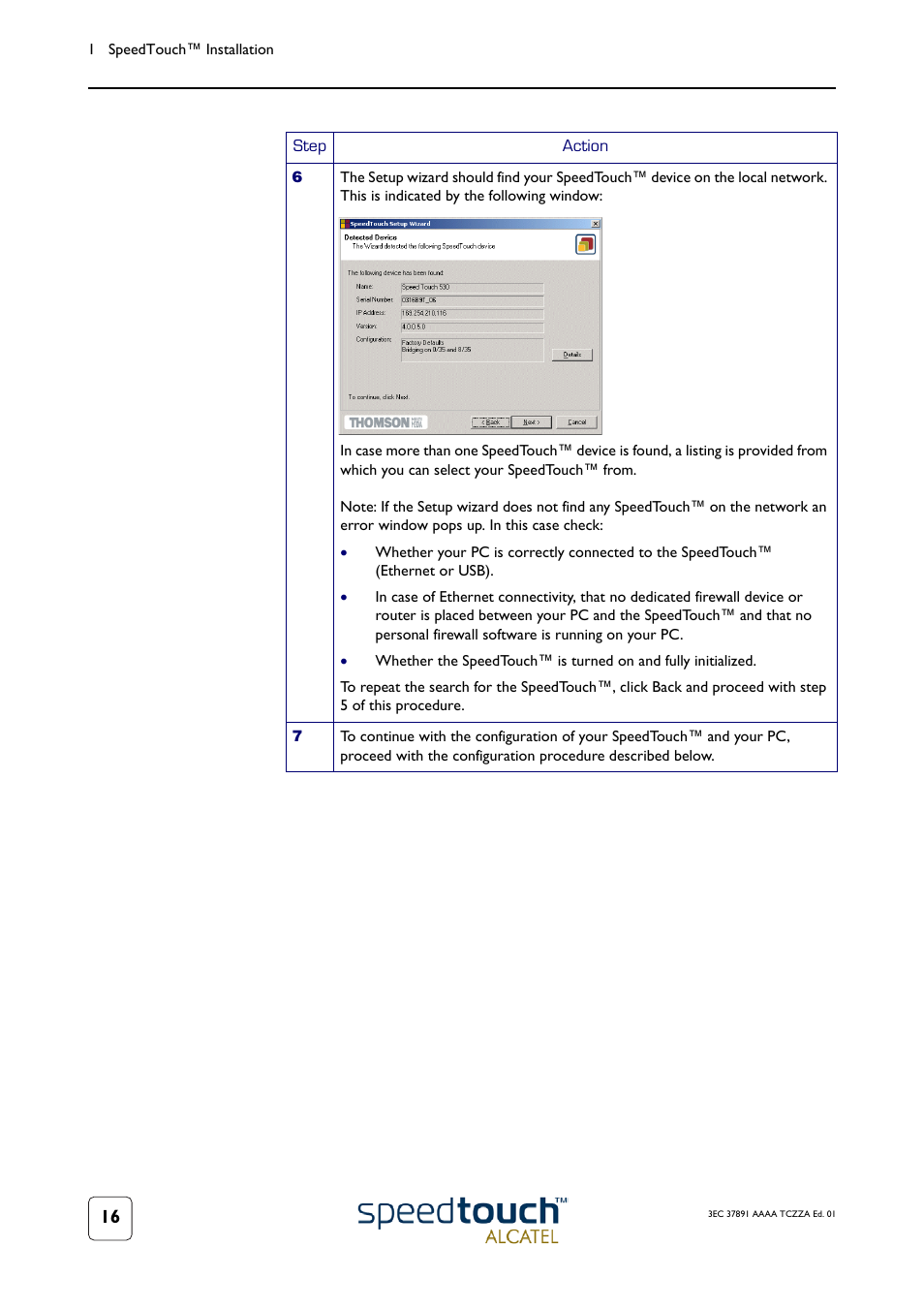 Technicolor - Thomson SpeedTouch 510 User Manual | Page 20 / 50