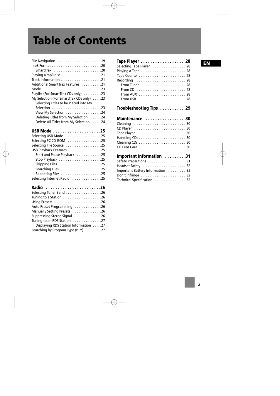 Technicolor - Thomson CS580 User Manual | Page 4 / 34