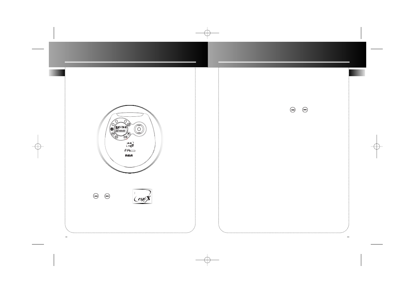 The cd player | Technicolor - Thomson RP2380 User Manual | Page 5 / 8