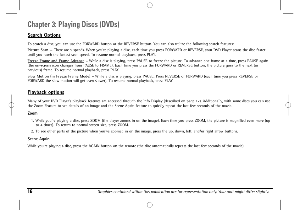 Chapter 3: playing discs (dvds) | Technicolor - Thomson DGE505N User Manual | Page 18 / 59