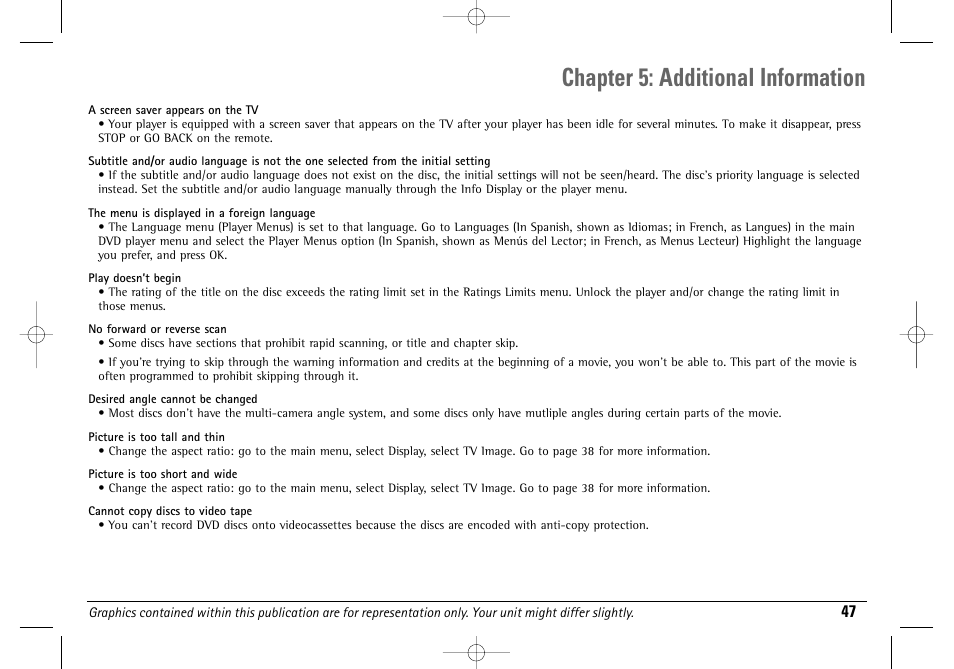 Chapter 5: additional information | Technicolor - Thomson DGE505N User Manual | Page 49 / 59