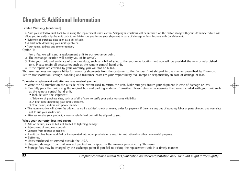 Chapter 5: additional information | Technicolor - Thomson DGE505N User Manual | Page 54 / 59