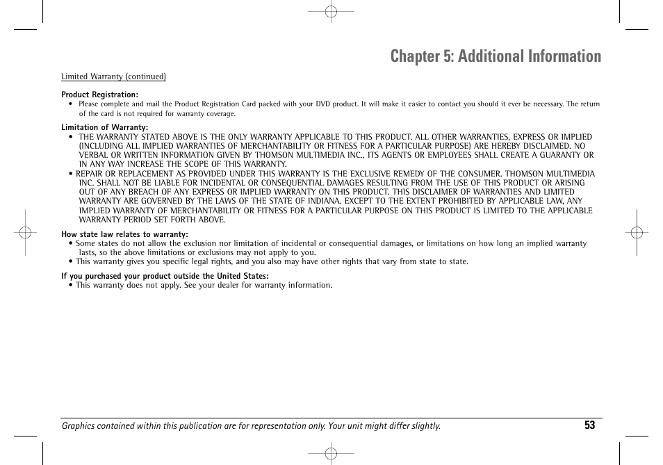 Chapter 5: additional information | Technicolor - Thomson DGE505N User Manual | Page 55 / 59