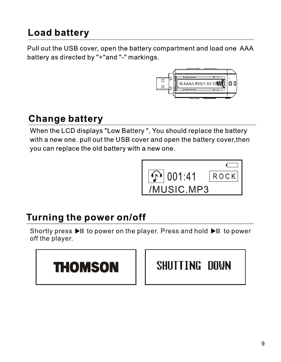 Т³гж 10 | Technicolor - Thomson PDP9523KFM User Manual | Page 10 / 50