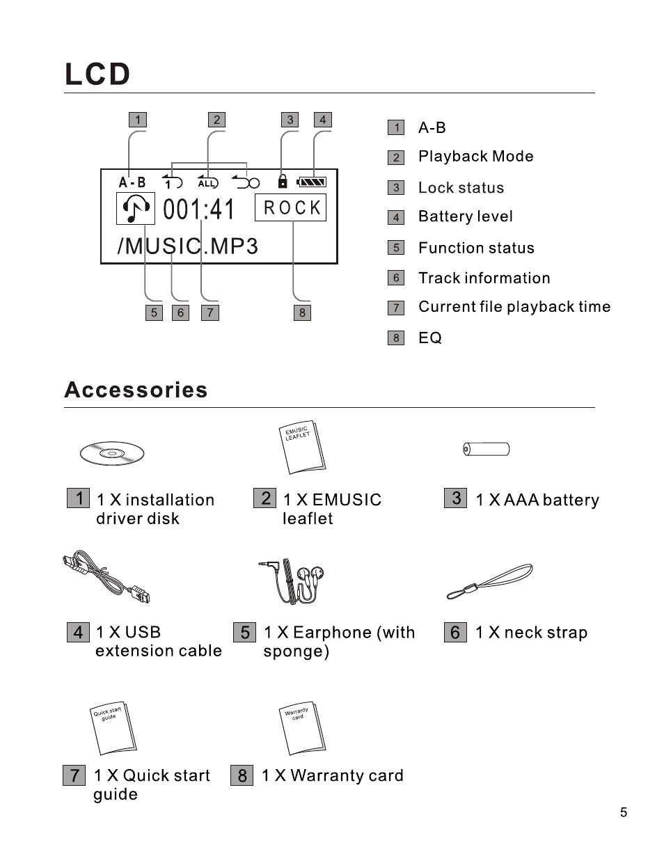 Т³гж 6 | Technicolor - Thomson PDP9523KFM User Manual | Page 6 / 50