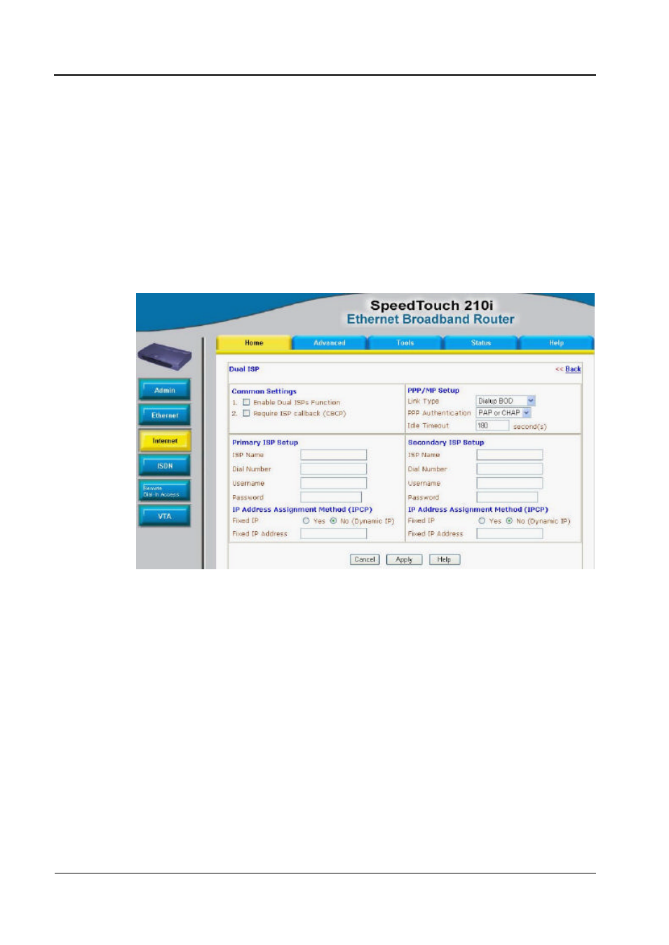 Speedtouch 210i | Technicolor - Thomson 210i User Manual | Page 28 / 79