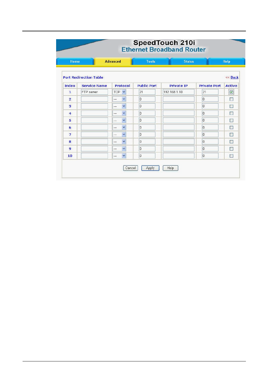 Speedtouch 210i | Technicolor - Thomson 210i User Manual | Page 46 / 79