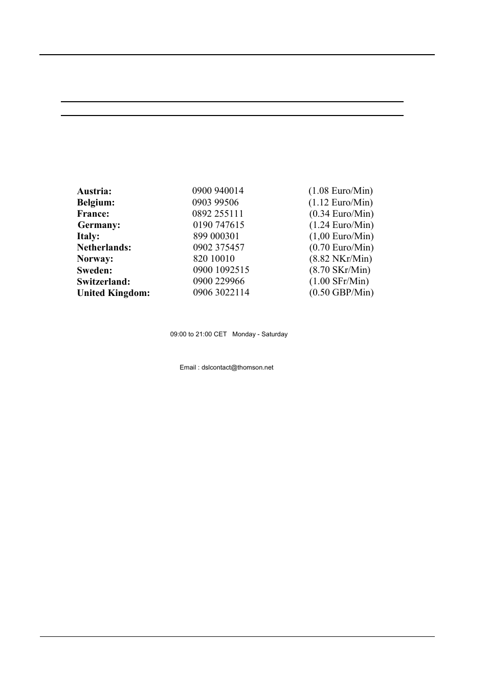 Speedtouch 210i | Technicolor - Thomson 210i User Manual | Page 78 / 79