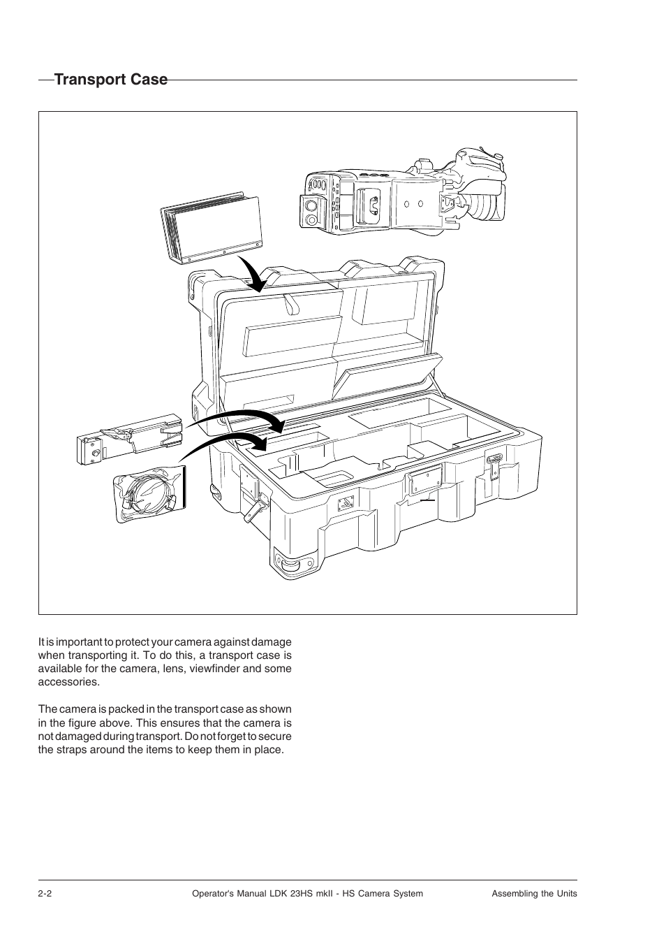 Transport case, Transport case -2 | Technicolor - Thomson mkiiLDK 23hs User Manual | Page 10 / 70