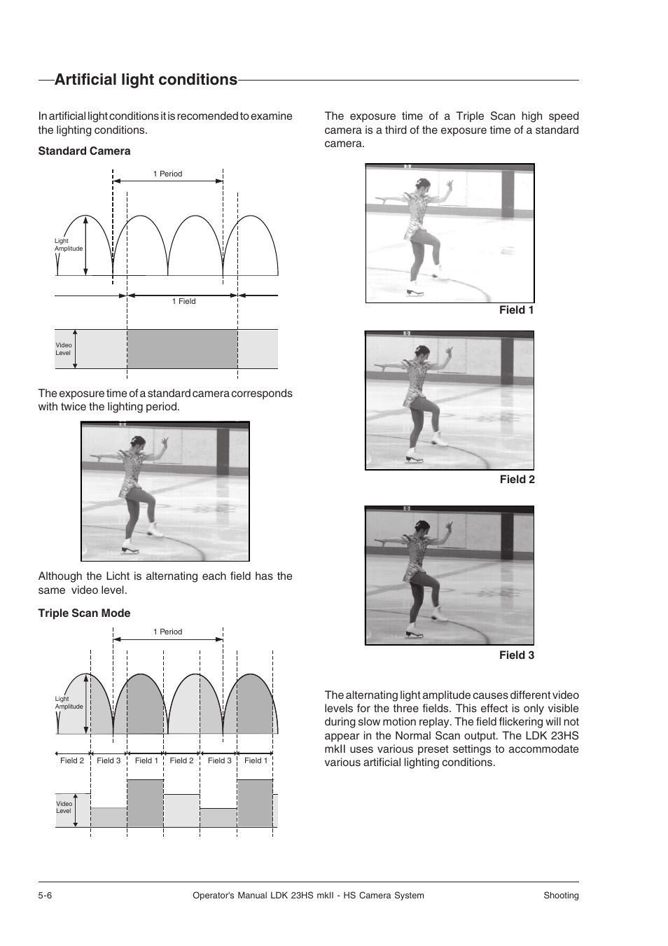 Artificial light conditions, Artificial light conditions -6 | Technicolor - Thomson mkiiLDK 23hs User Manual | Page 52 / 70