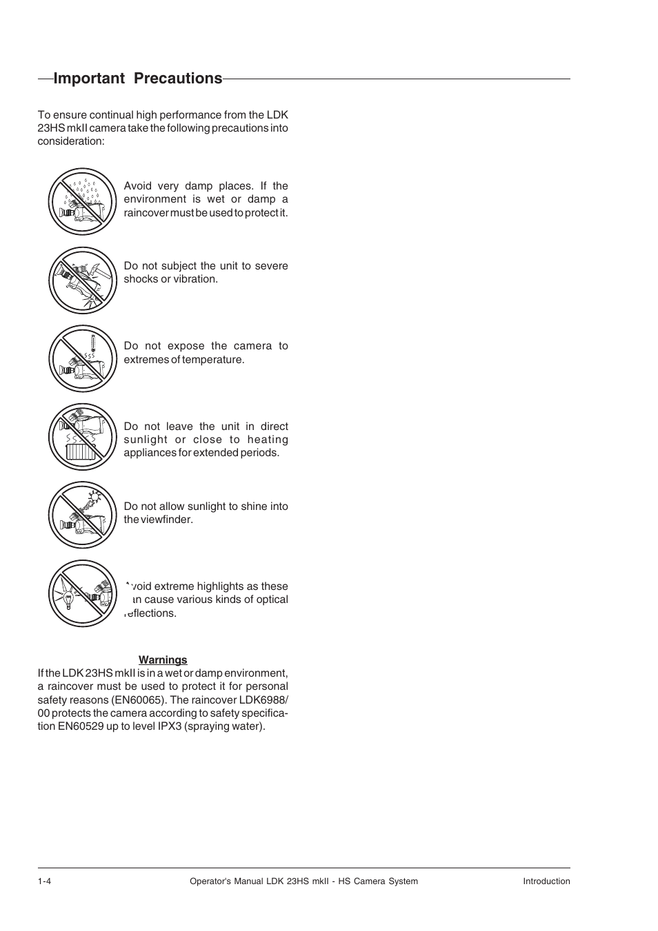 Important precautions, Important precautions -4 | Technicolor - Thomson mkiiLDK 23hs User Manual | Page 8 / 70