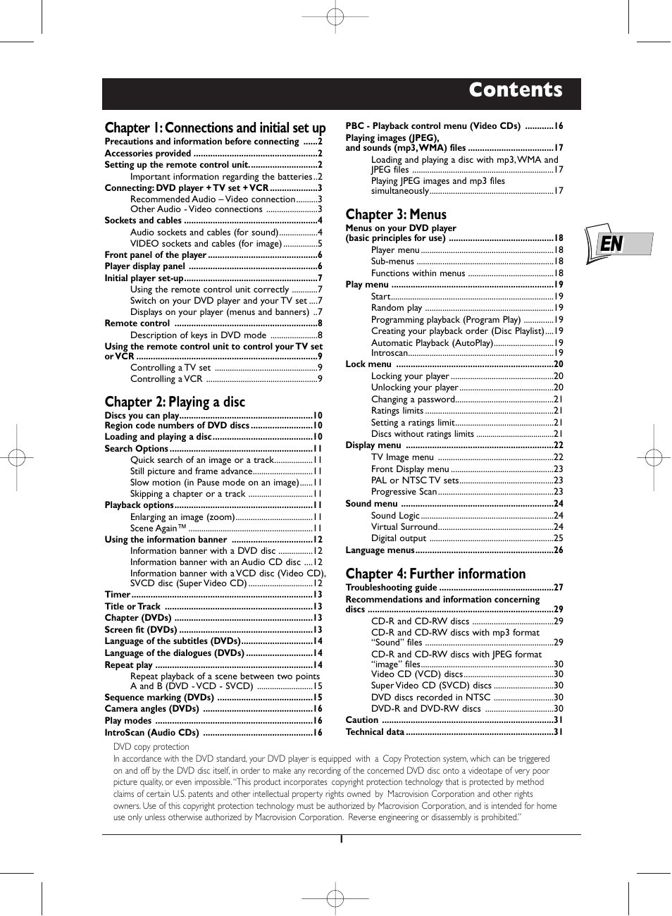 Technicolor - Thomson DTH231 User Manual | 31 pages