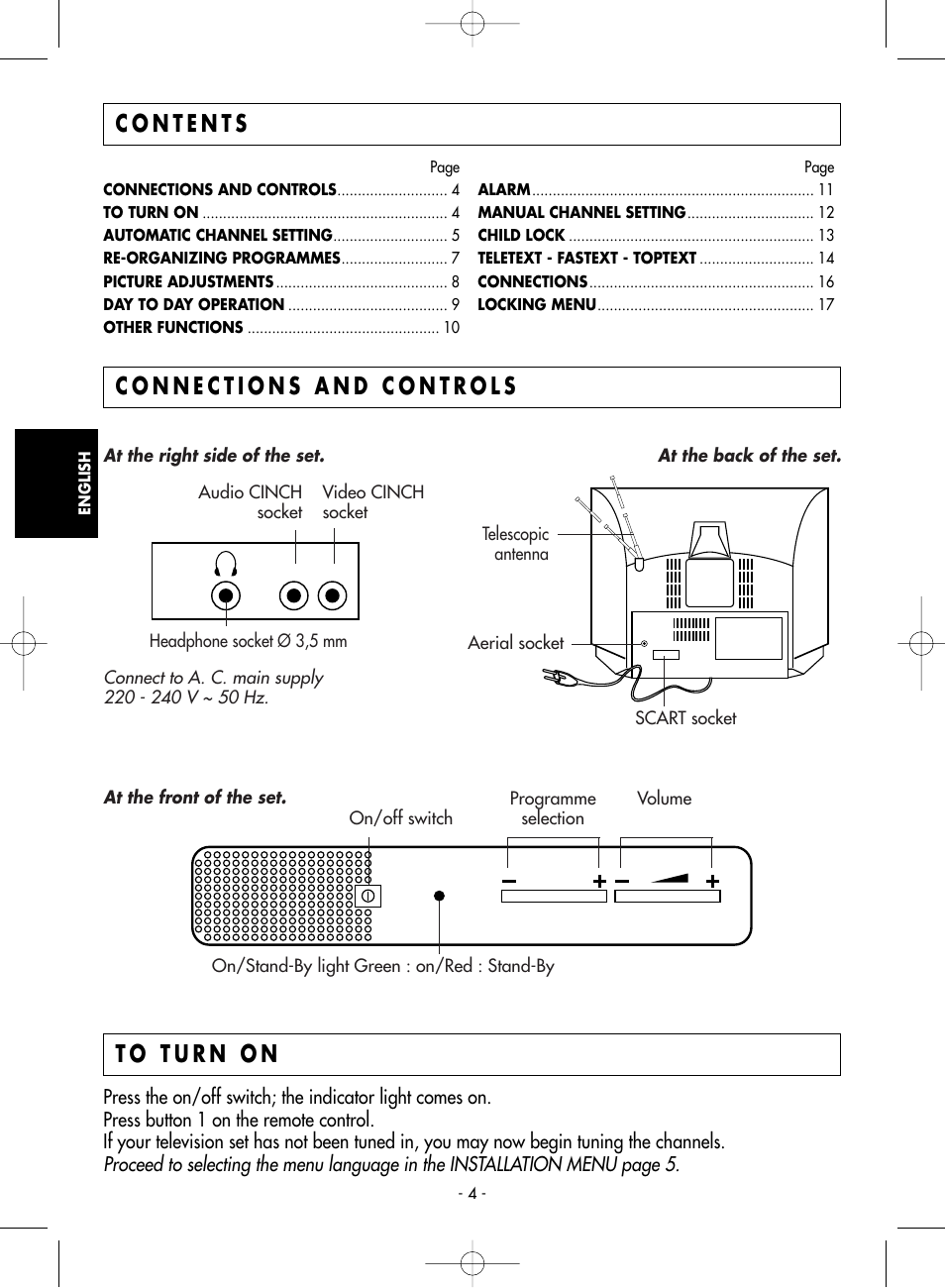 Technicolor - Thomson 14MS76CT User Manual | Page 4 / 18
