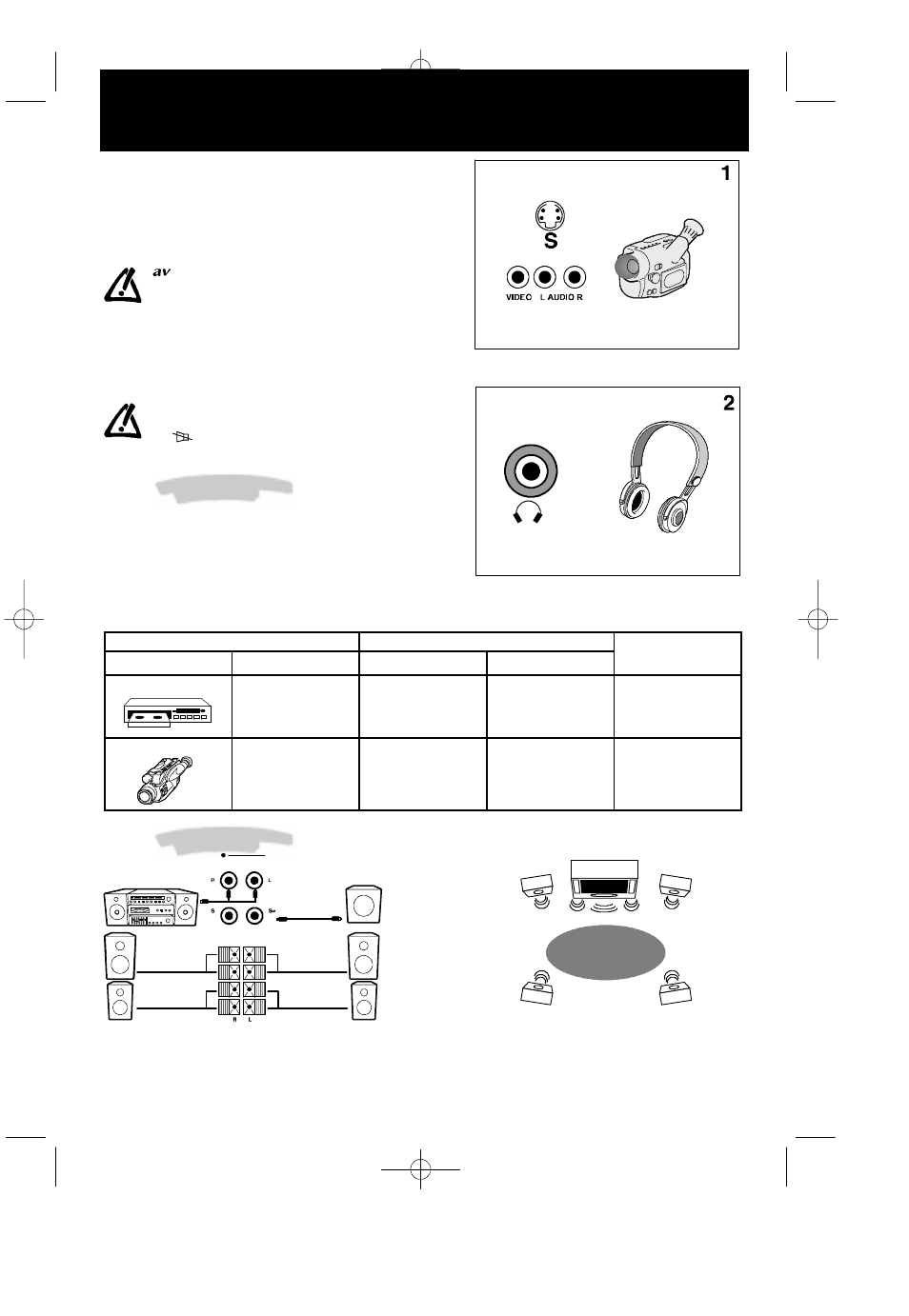 Other connections, Other possibilities, Speakers connection | Technicolor - Thomson 33ms25ud User Manual | Page 25 / 27
