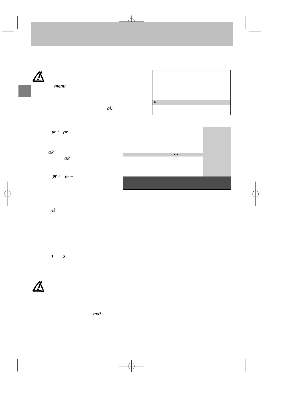 Programme organisation | Technicolor - Thomson 2 8 D G 2 1 C User Manual | Page 10 / 20