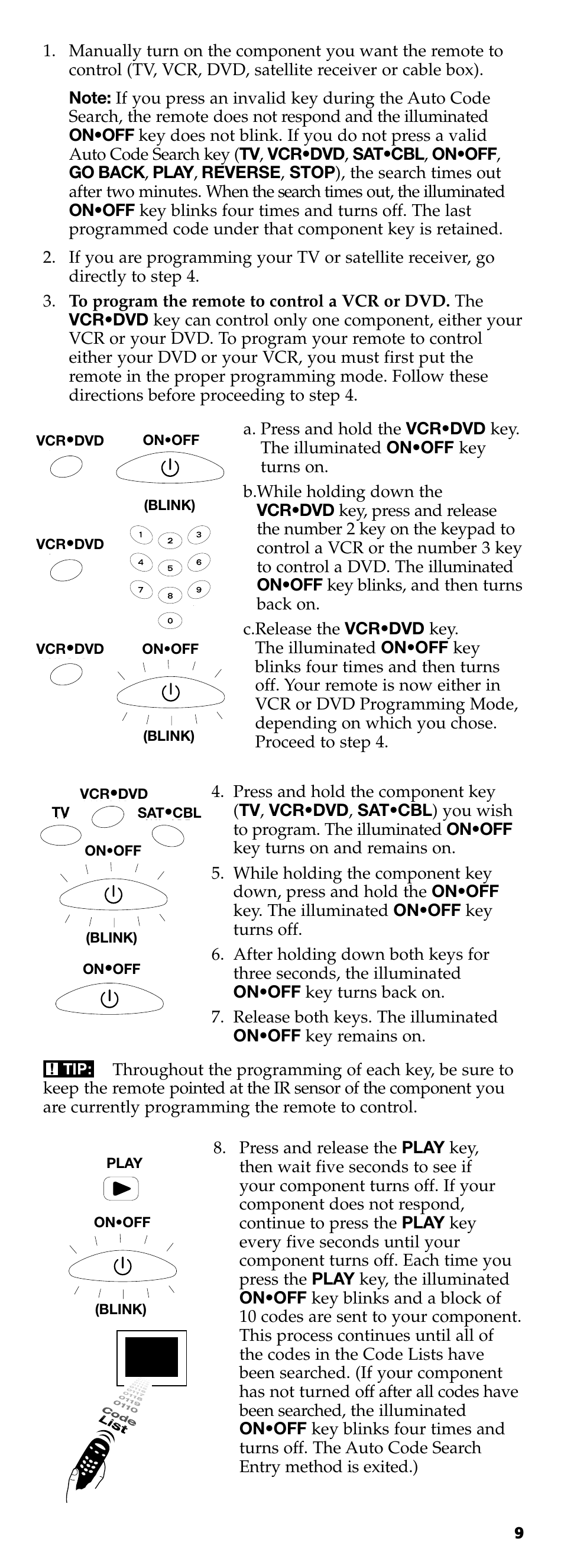 Technicolor - Thomson RCR311B User Manual | Page 9 / 48