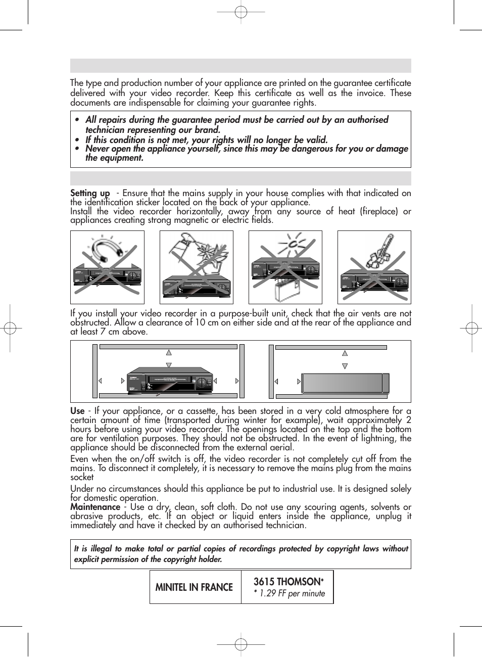 Technicolor - Thomson ShowView VPH6920F User Manual | Page 15 / 34