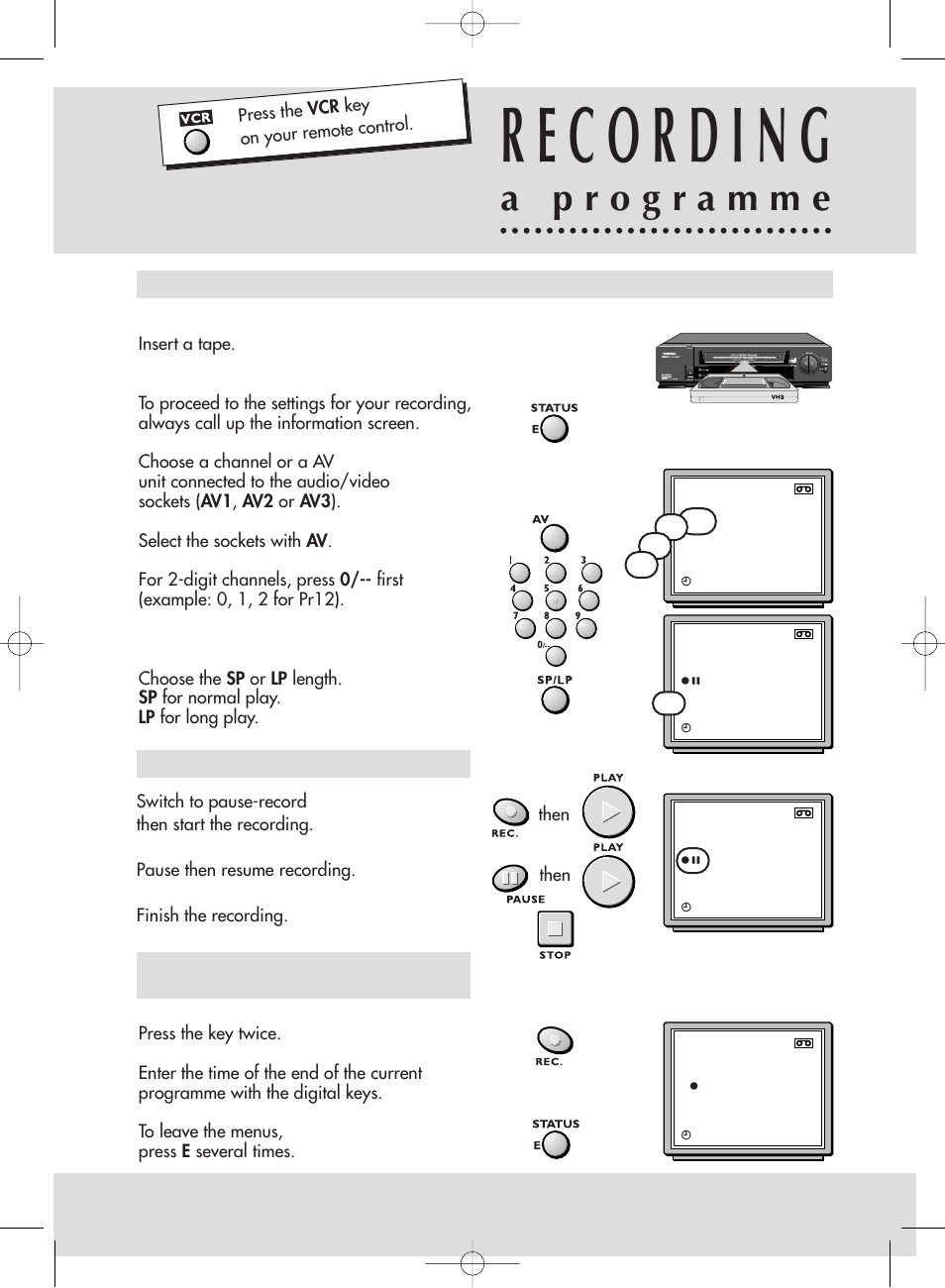 Then | Technicolor - Thomson ShowView VPH6920F User Manual | Page 22 / 34