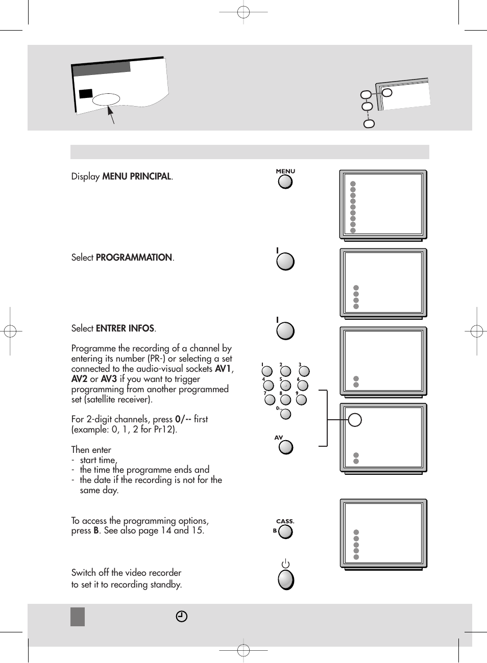 Without showview codes showview codes | Technicolor - Thomson ShowView VPH6920F User Manual | Page 24 / 34