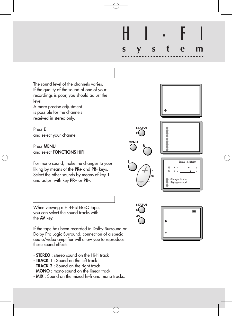 H i - f i | Technicolor - Thomson ShowView VPH6920F User Manual | Page 28 / 34