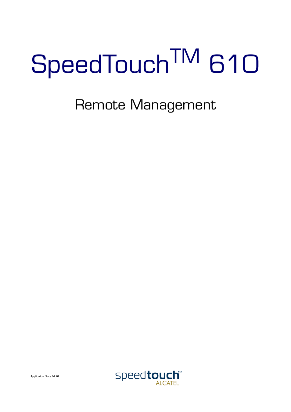 Speedtouch | Technicolor - Thomson 610v User Manual | Page 3 / 32