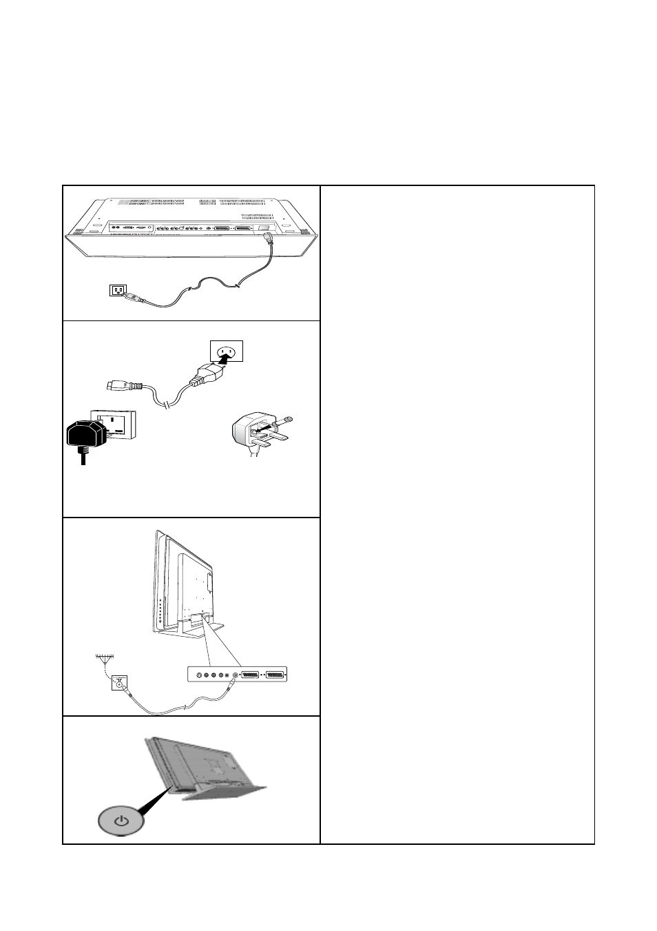 Getting started, Switching on | Technicolor - Thomson 30LB120S4 User Manual | Page 8 / 25