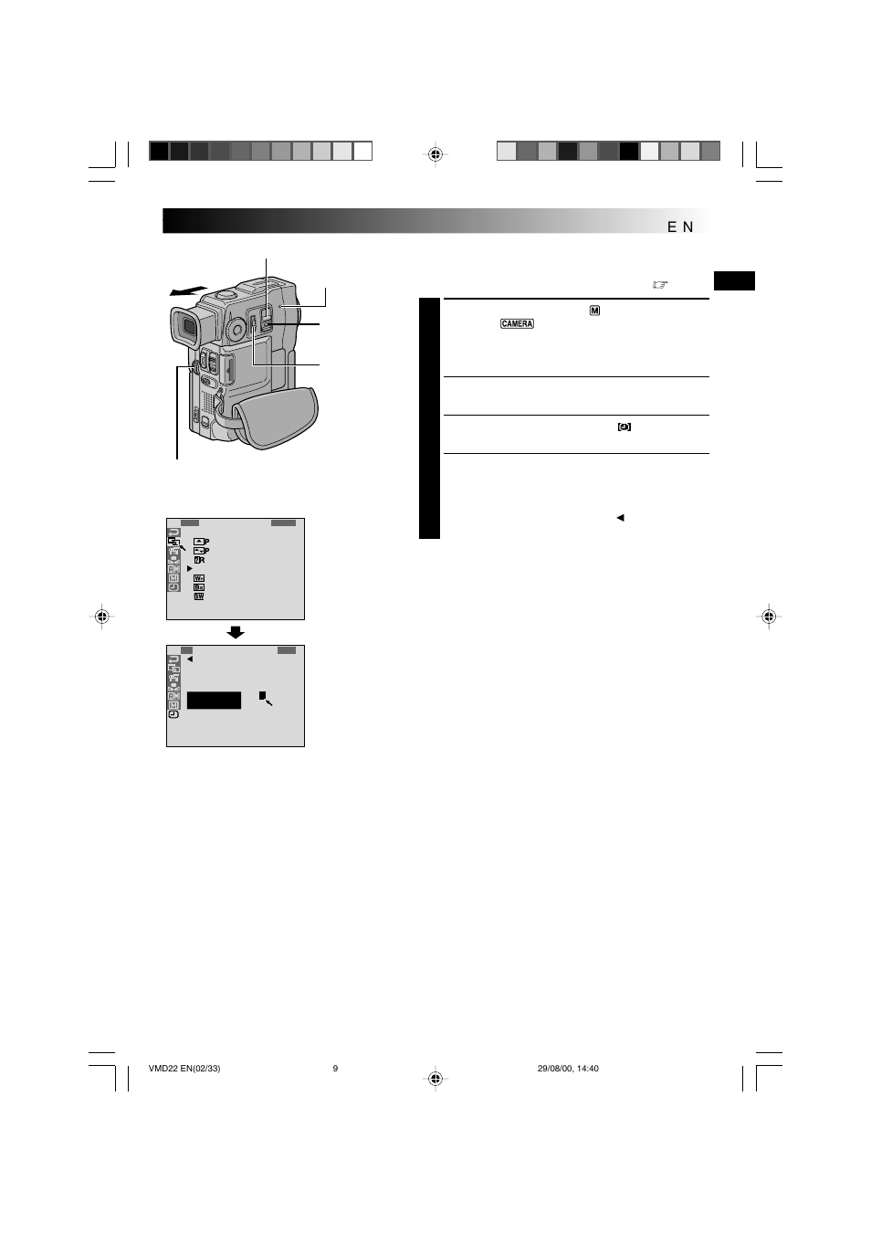 Date/time settings, Built-in clock’s rechargeable lithium battery | Technicolor - Thomson VMD 22 User Manual | Page 10 / 102