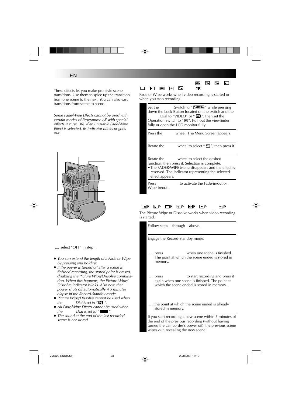 Recording | Technicolor - Thomson VMD 22 User Manual | Page 35 / 102