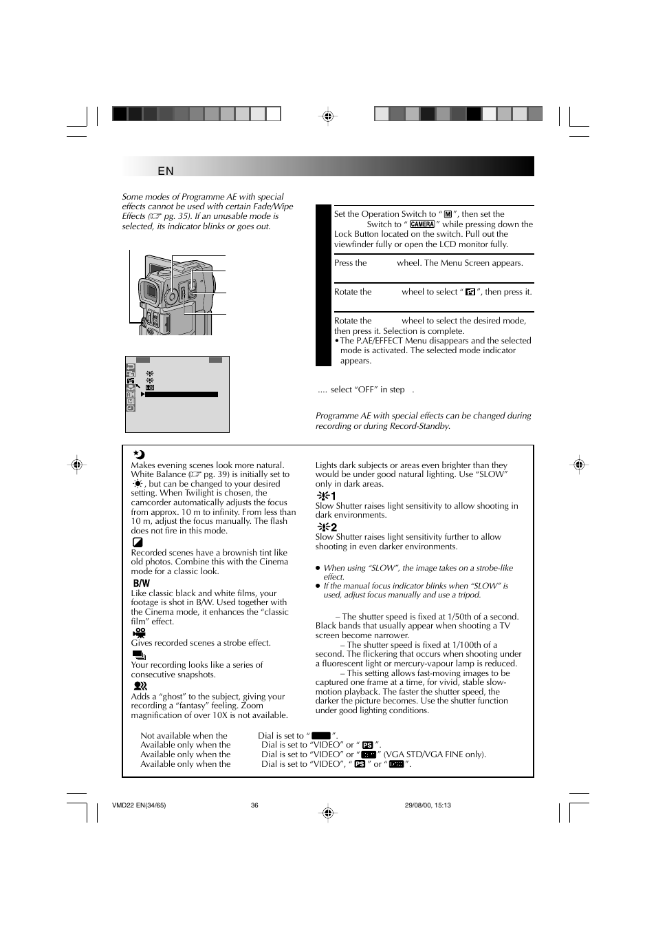 Recording | Technicolor - Thomson VMD 22 User Manual | Page 37 / 102