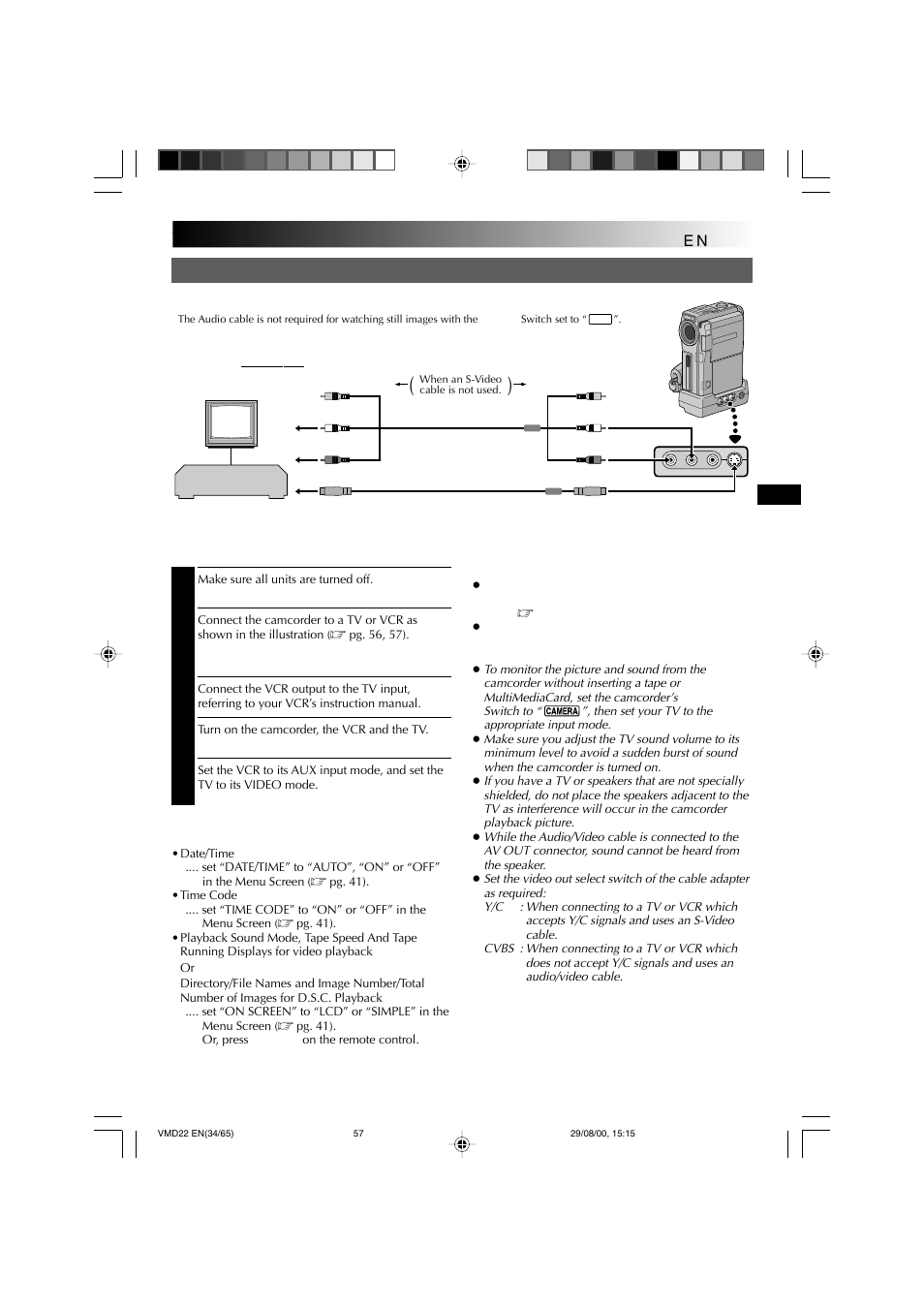 Technicolor - Thomson VMD 22 User Manual | Page 58 / 102