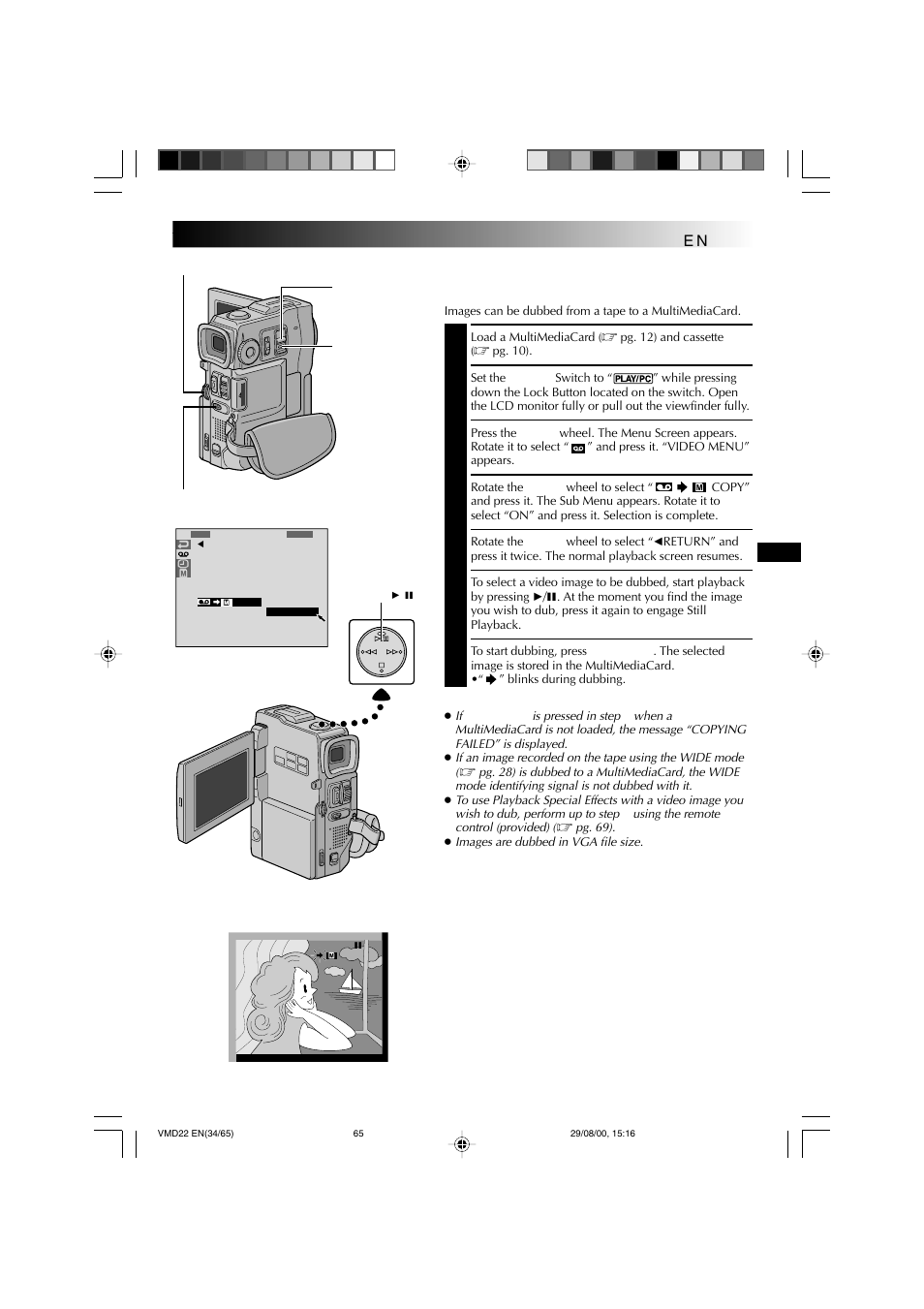 Technicolor - Thomson VMD 22 User Manual | Page 66 / 102