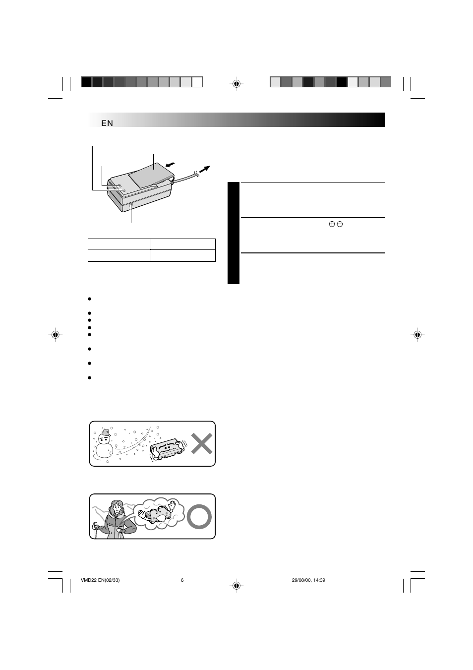 Getting started, Power | Technicolor - Thomson VMD 22 User Manual | Page 7 / 102