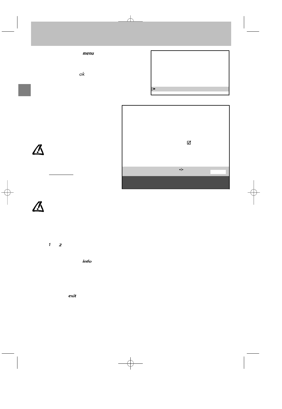 Personal settings, Menu language, Country | Auto volume level, Av1, av2, av3 name | Technicolor - Thomson T7021C User Manual | Page 12 / 20