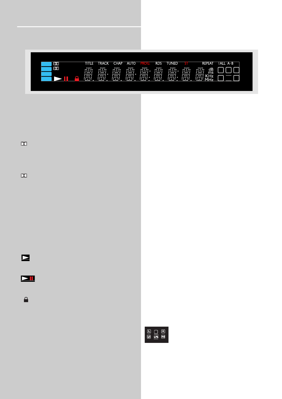 Operating your receiver, Display | Technicolor - Thomson DPL900VD User Manual | Page 16 / 22