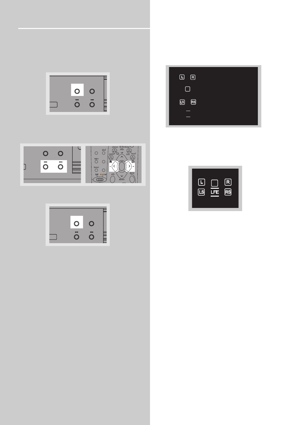 Advance sound control, Speaker icons, Displaying program formats | Technicolor - Thomson DPL900VD User Manual | Page 22 / 22