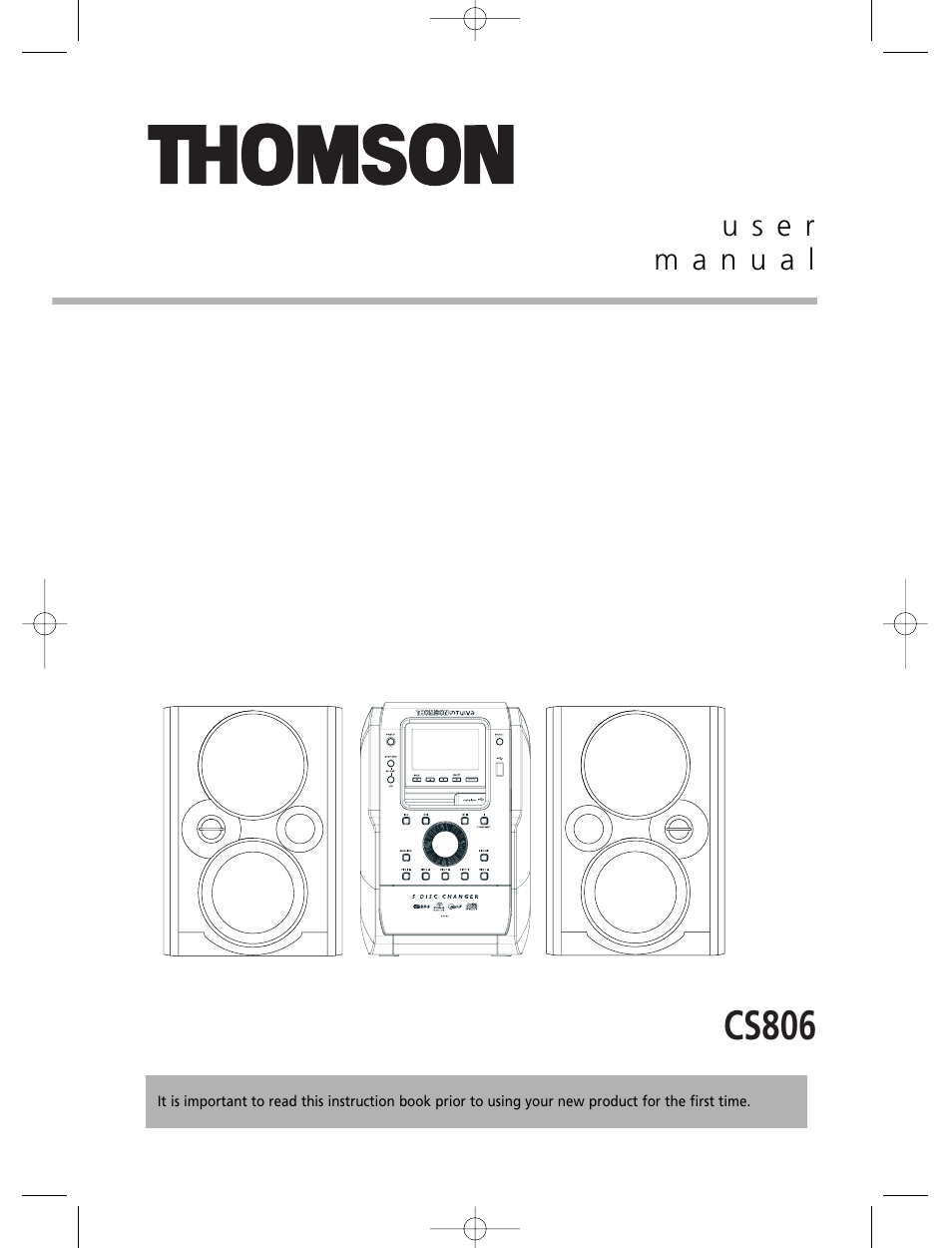 Technicolor - Thomson THOMSON Intuiva CS806 User Manual | 30 pages
