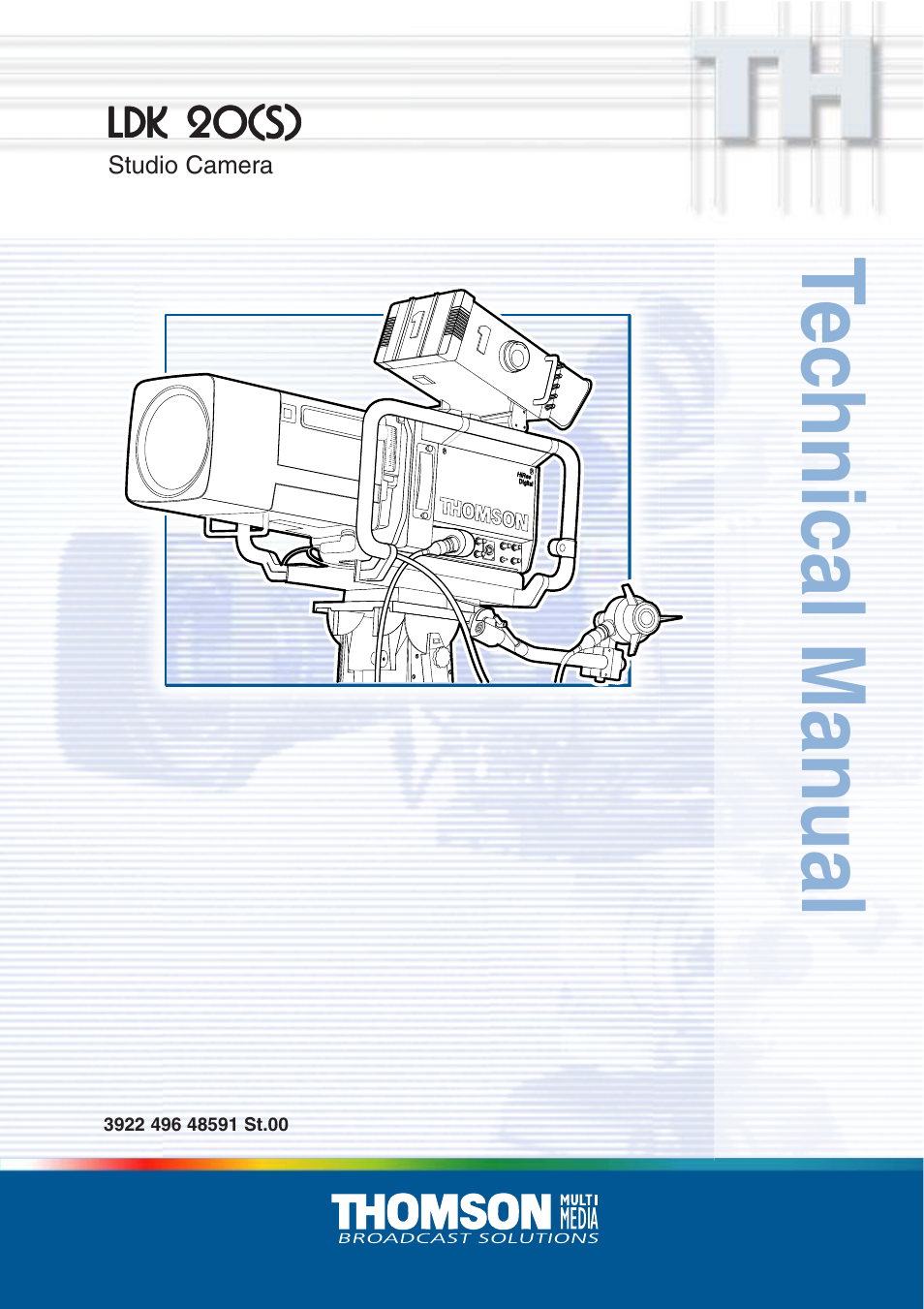 Technicolor - Thomson STUDIO CAMERA LDK 20(S) User Manual | 90 pages