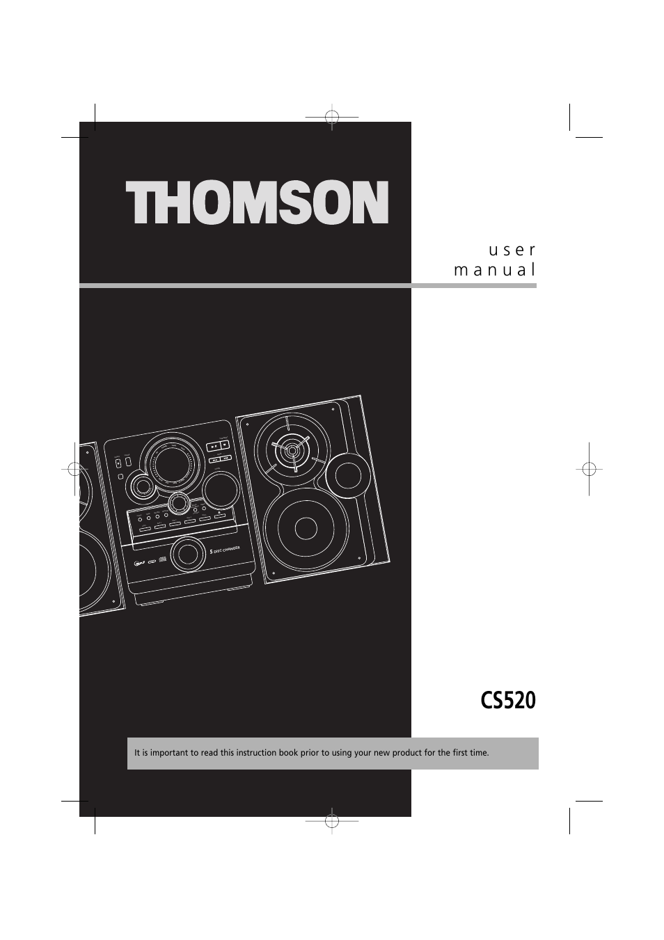 Cs520, Cd-r / r w comp atible | Technicolor - Thomson CS520 User Manual | Page 2 / 23