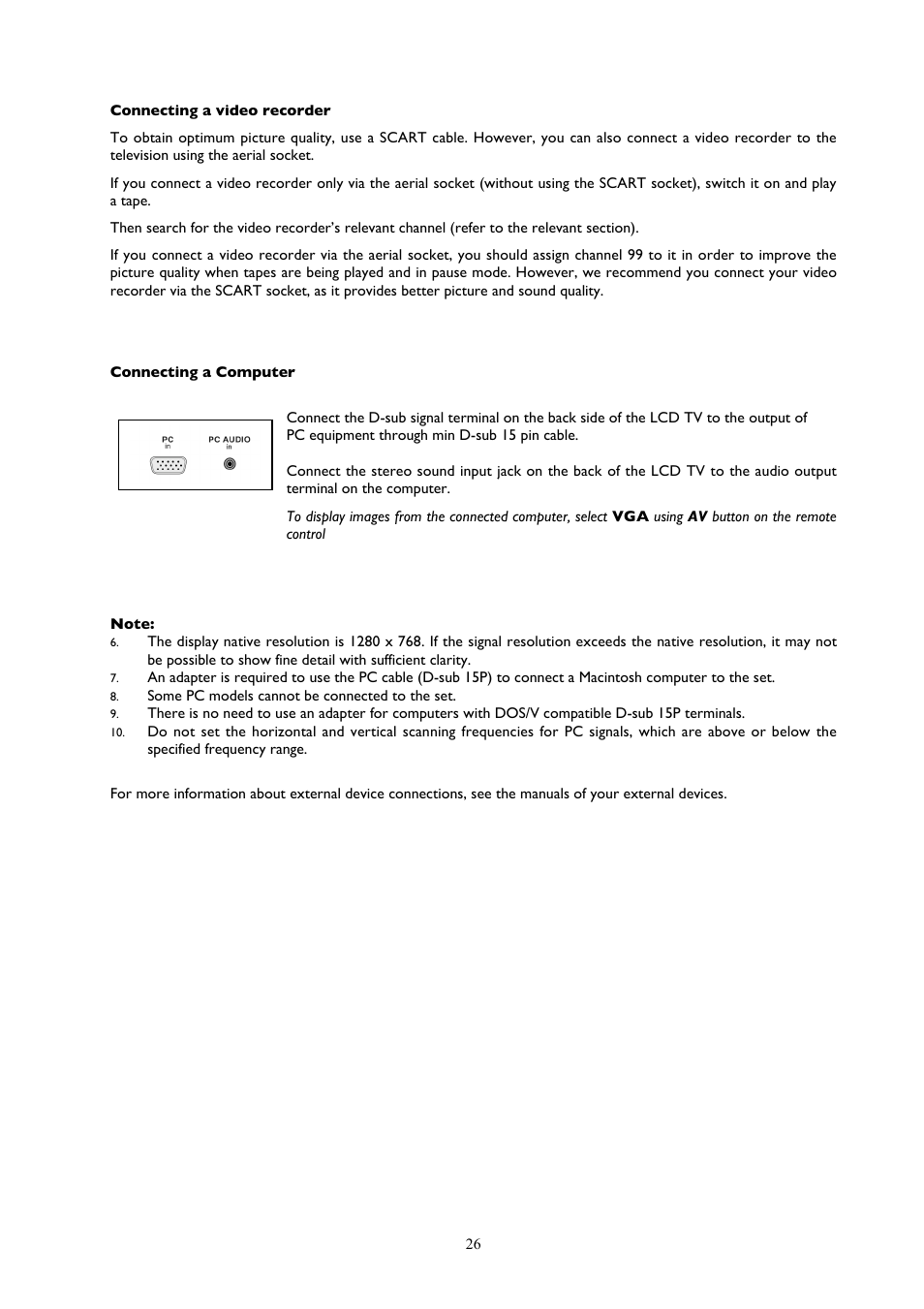 Technicolor - Thomson 32LB115 User Manual | Page 26 / 28