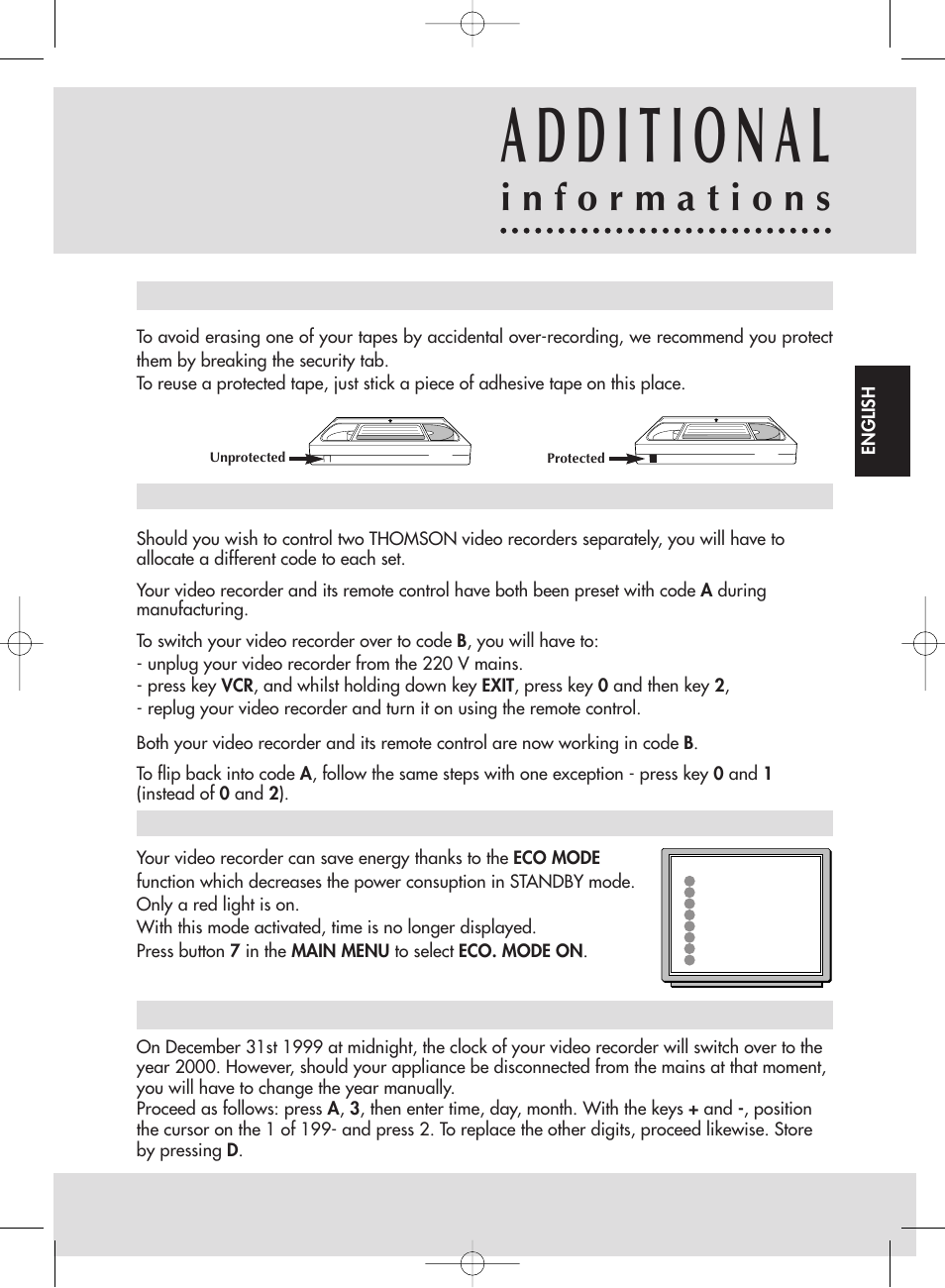 Technicolor - Thomson VP2850F User Manual | Page 16 / 19
