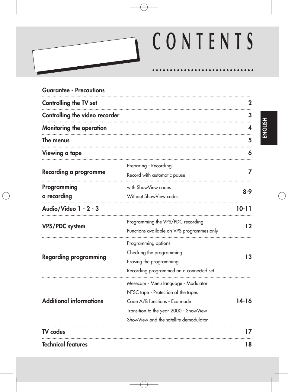 Technicolor - Thomson VP2850F User Manual | Page 2 / 19