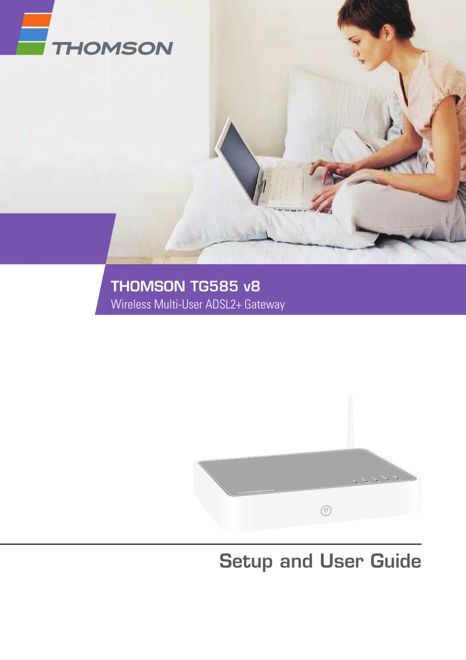 Technicolor - Thomson TG585 V8 User Manual | 60 pages
