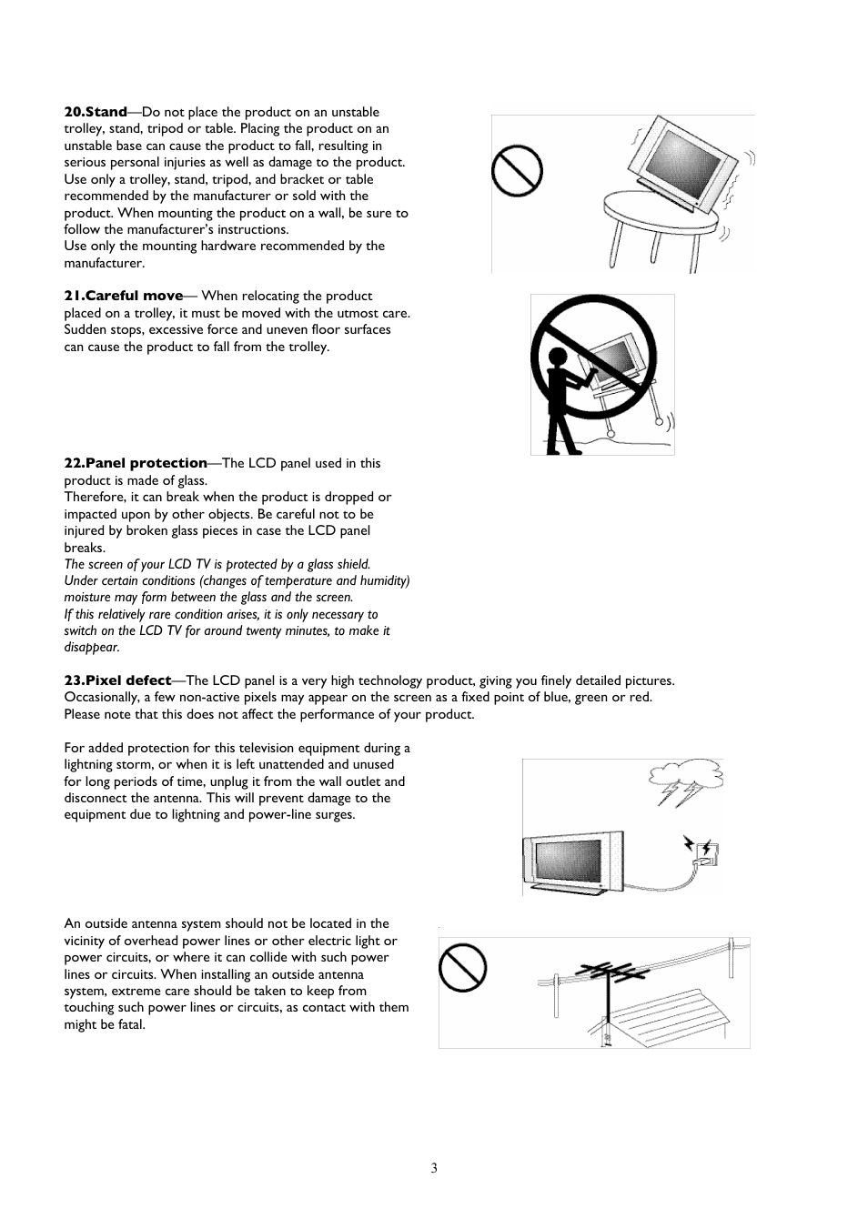 Technicolor - Thomson 20LCDB03B User Manual | Page 3 / 23