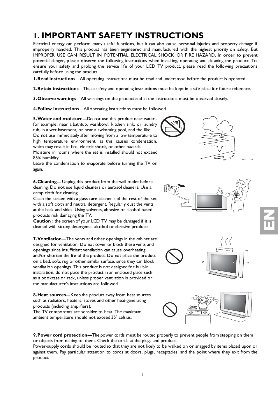 Technicolor - Thomson 27LCDB03B User Manual | 25 pages