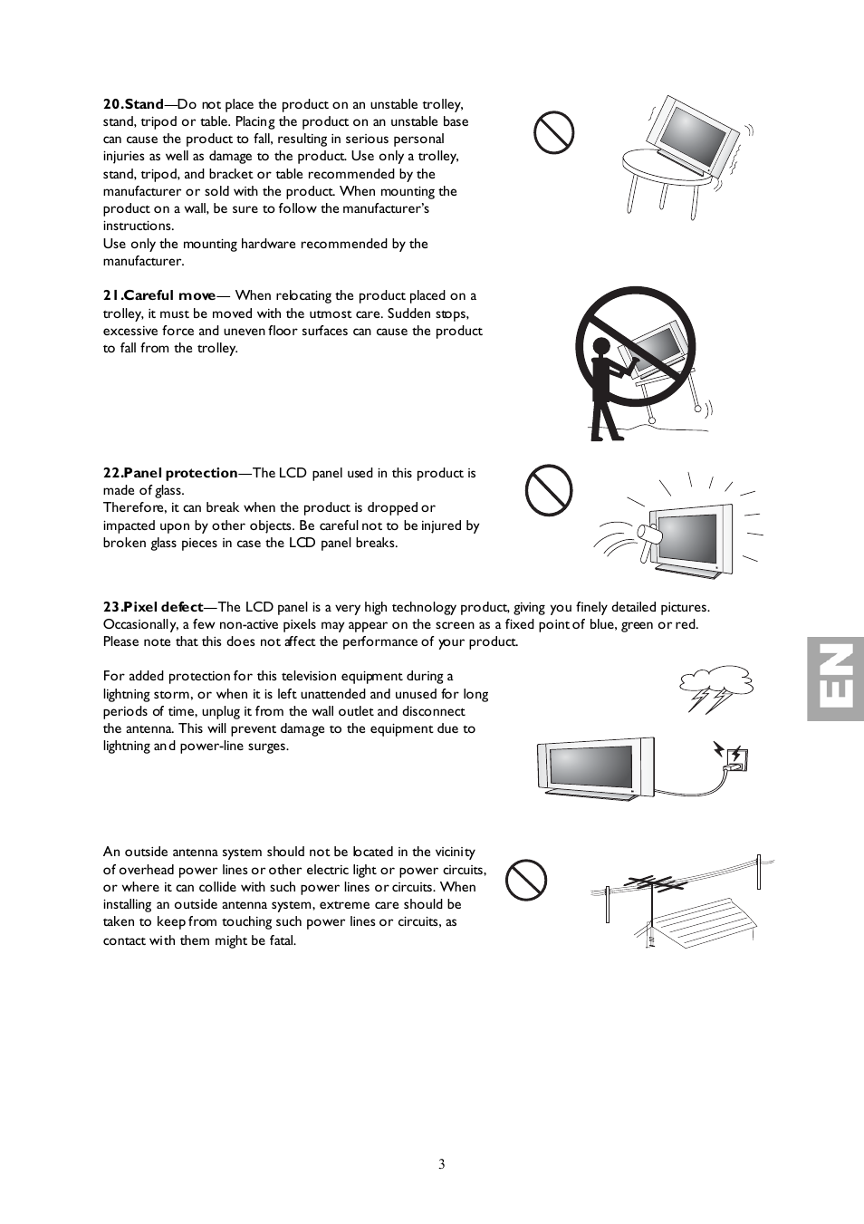 Technicolor - Thomson 27LCDB03B User Manual | Page 3 / 25